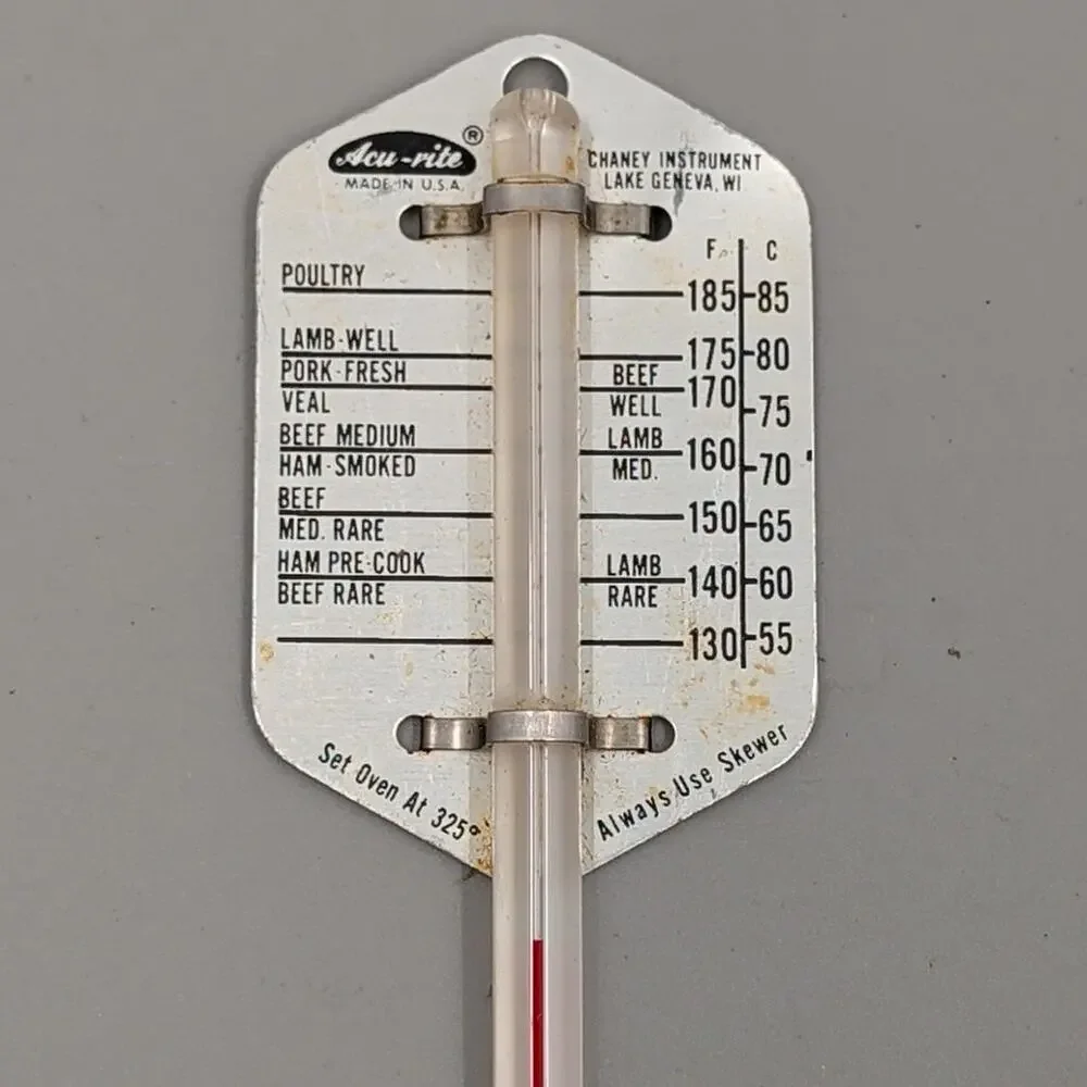 Vintage Acu-rite Meat Thermometer 5.5